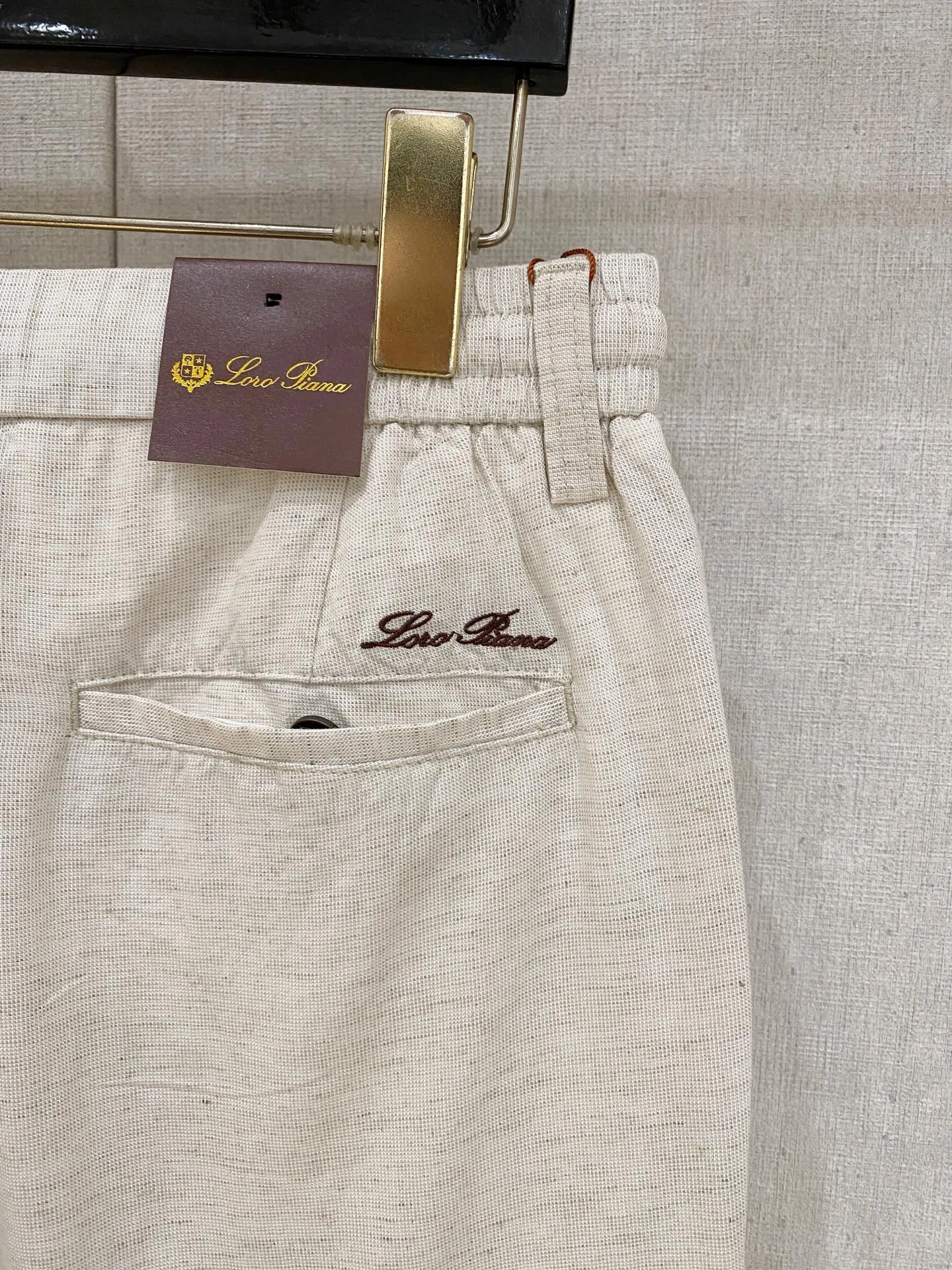 Loro Piana 2026New Arrival linen shorts Sizes: M-4XL